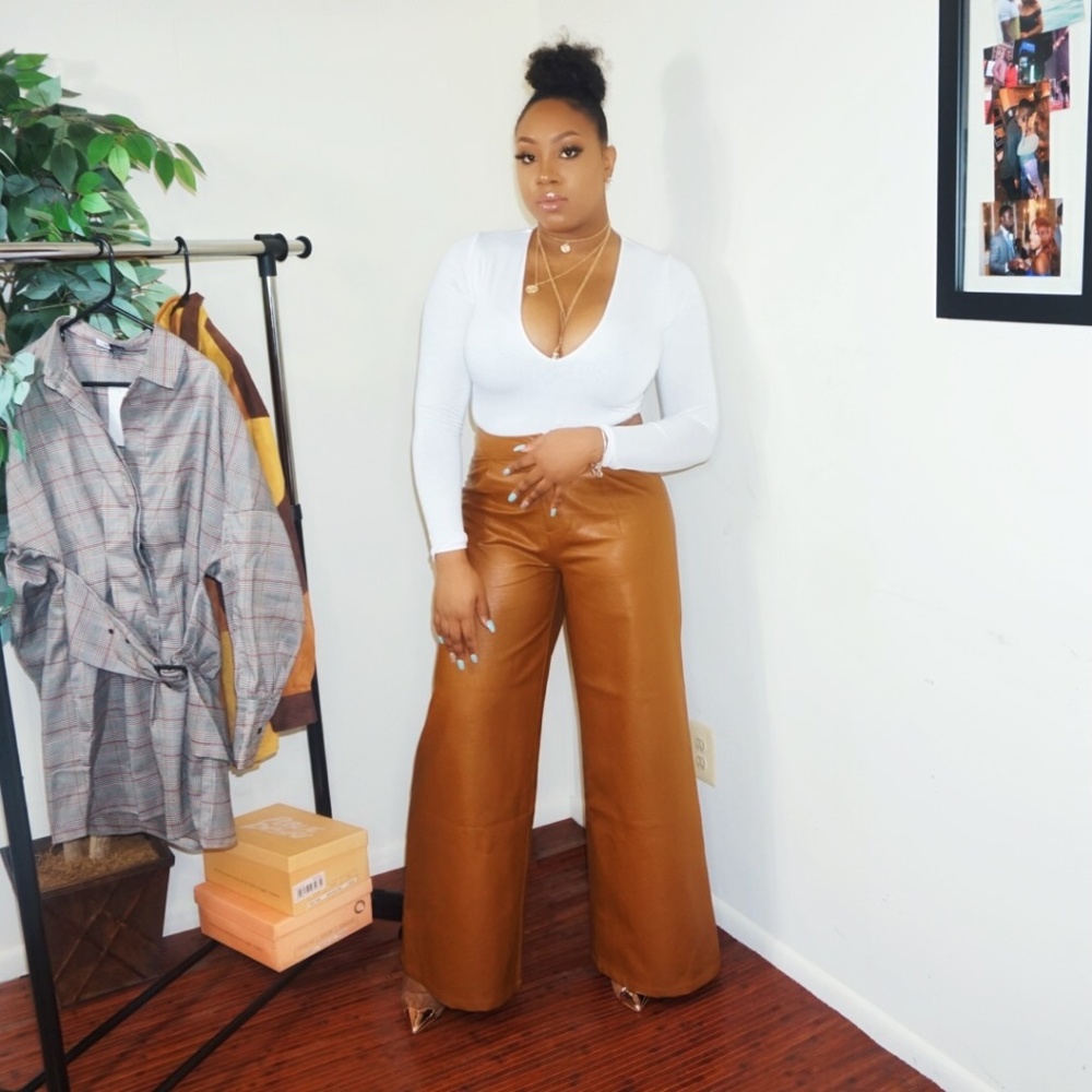 FASHION NOVA X CARDI B EMOTIONAL GANGSTER TROUSERS